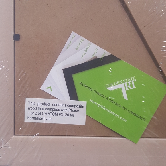 Golden State Art Achievement Frame Matted - Picture 6 of 11